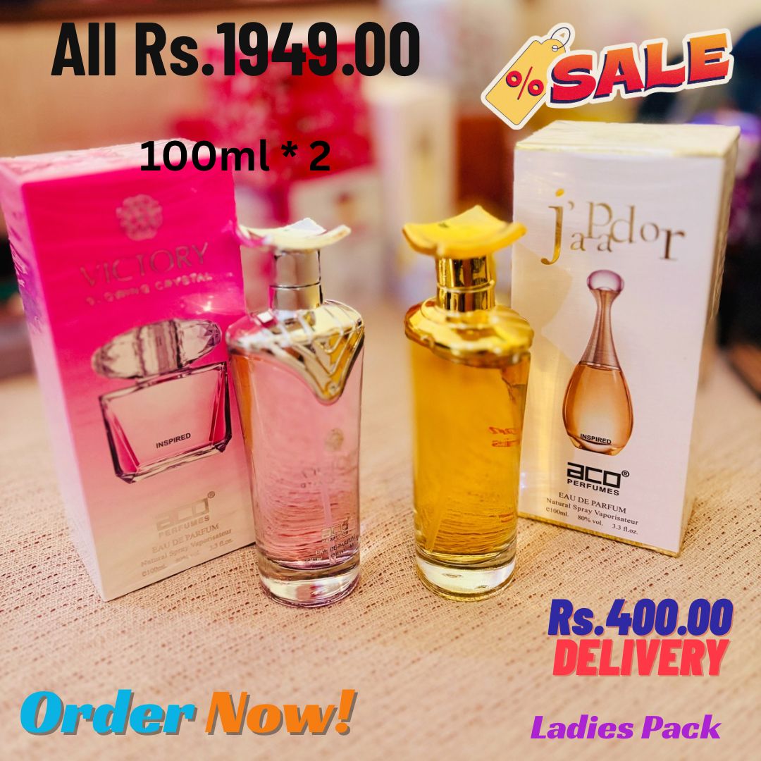 Victory Crystal JAdore 100ml Ladies Pack